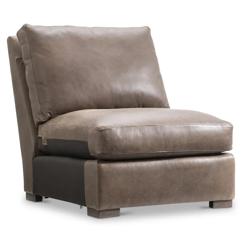 Keirnan Leather Armless Chair