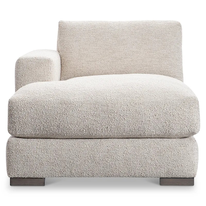 Drew Fabric Left Arm Chaise