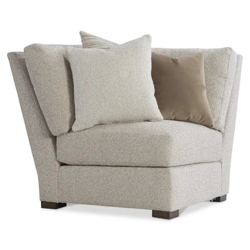 Plush Ventura Fabric Corner Chair