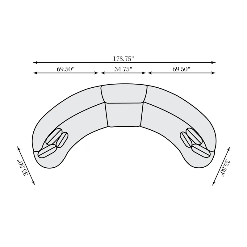 Calder Fabric Sectional