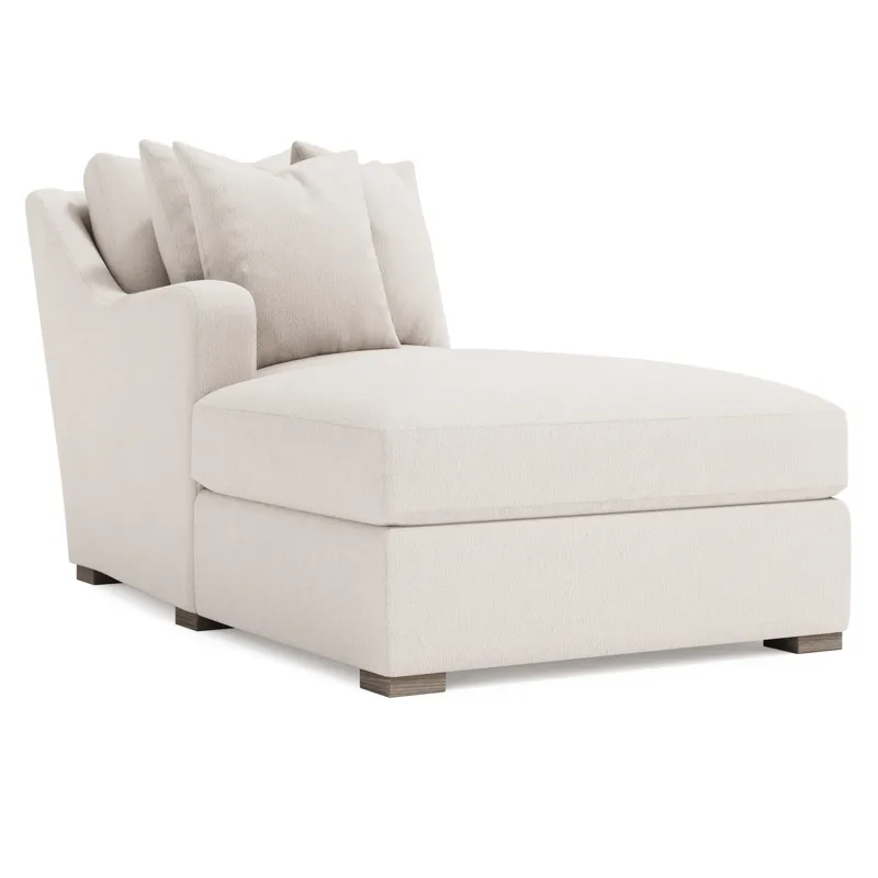 Ventura Fabric Left Arm Chaise