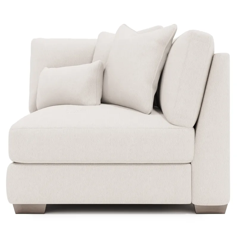 Plush Dawkins Fabric Corner Chair