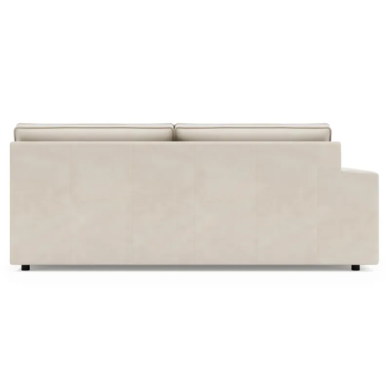 Nest Leather Left Arm Loveseat