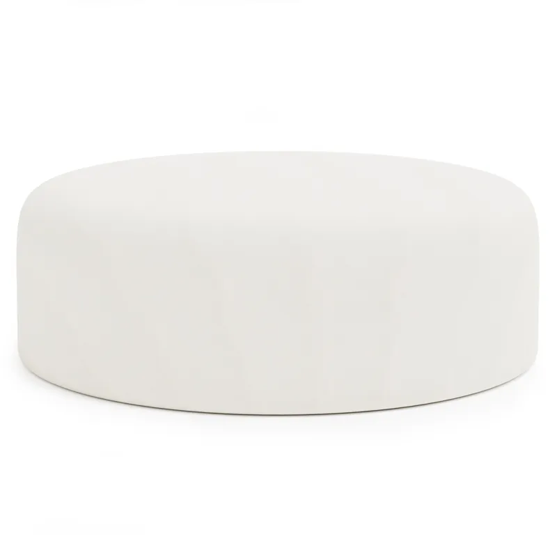 Tyre Leather Ottoman