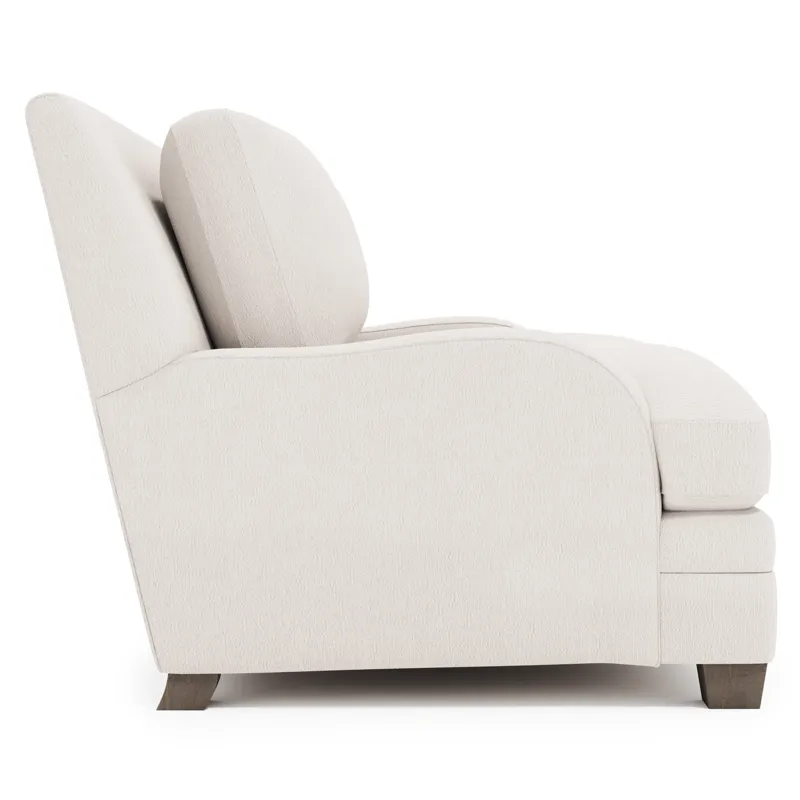 Plush Rollins Fabric Loveseat