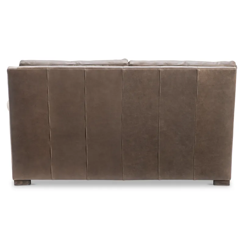 Keirnan Leather Right Arm Loveseat