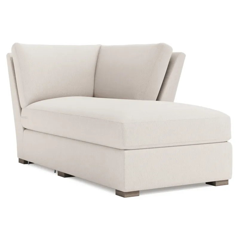 Ventura Fabric Right Arm Bumper Chaise