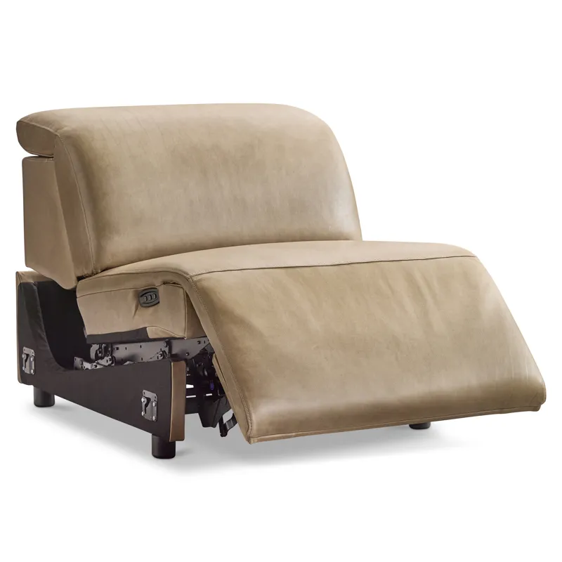 Alta Leather Armless Power Motion Chair