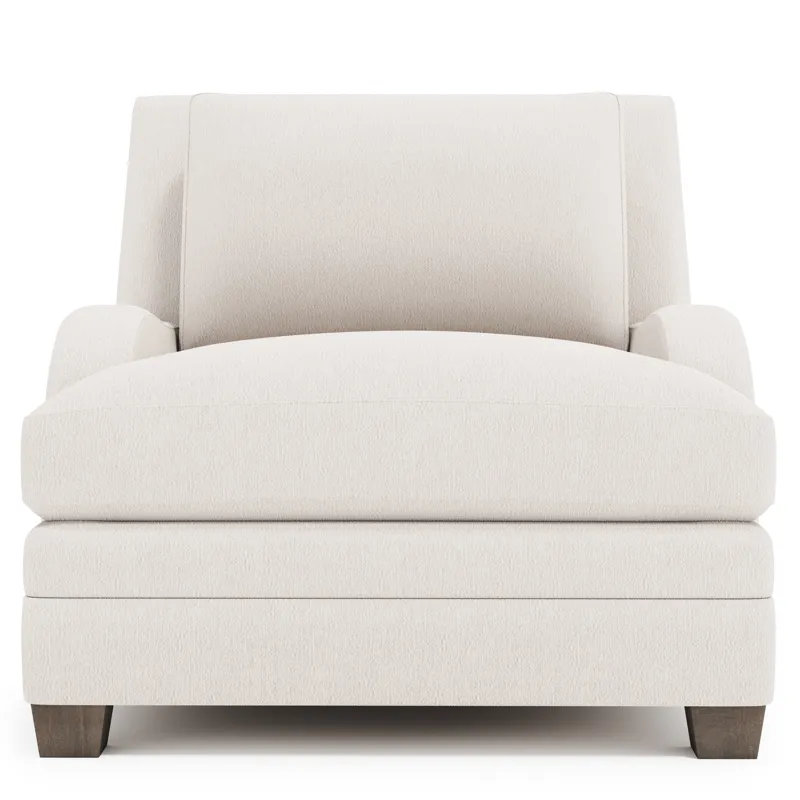 Plush Rollins Fabric Chair