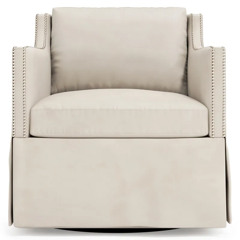 Delaney Leather Swivel Chair