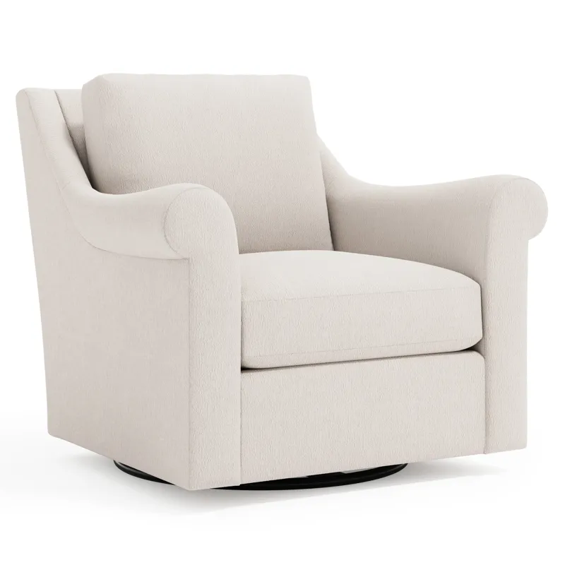 Keirnan Fabric Swivel Chair