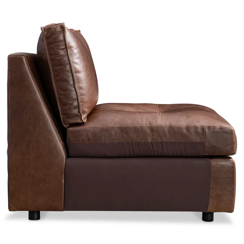 Nest Leather Armless Chair