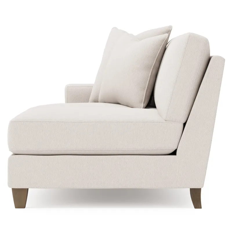 Bernhardt Solutions Mila Fabric Left Arm Loveseat