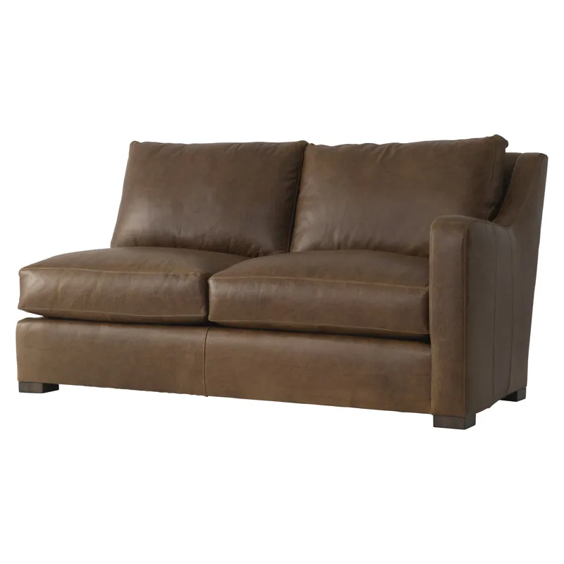 Ventura Leather Right Arm Loveseat