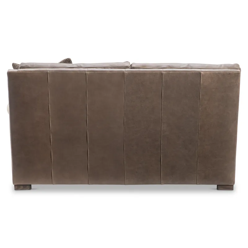 Keirnan Leather Right Arm Loveseat