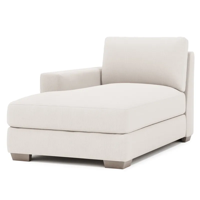 Dawkins Fabric Left Arm Chaise