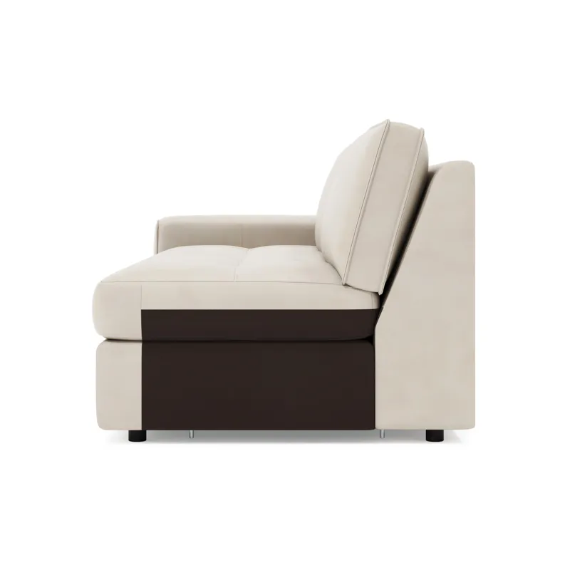 Nest Leather Left Arm Loveseat