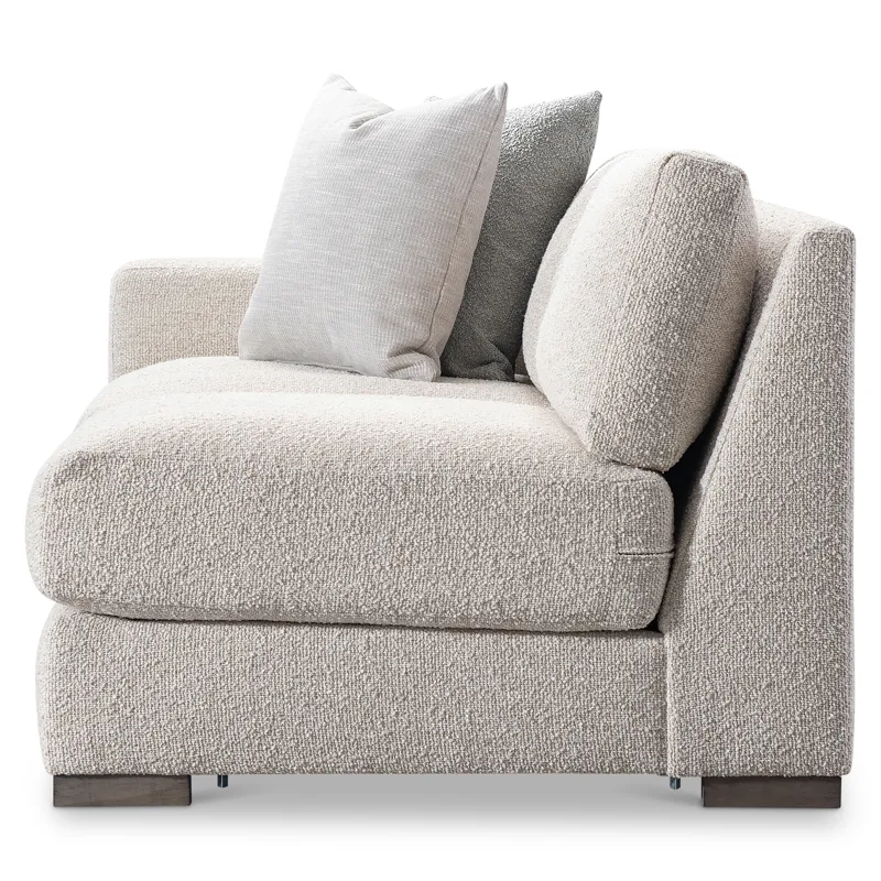 Drew Fabric Left Arm Loveseat