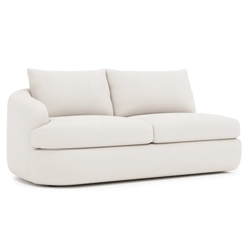 Jules Fabric Left Arm Loveseat