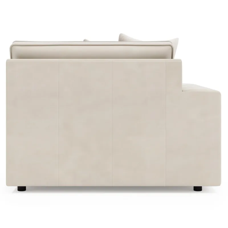 Nest Leather Left Arm Chaise