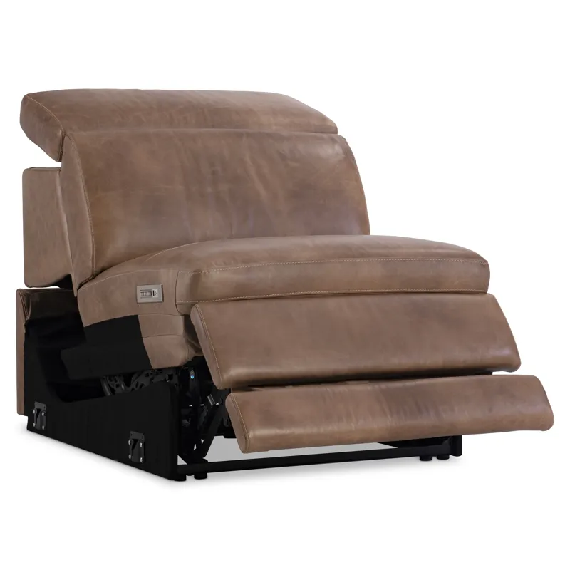Lioni Leather Armless Power Motion Chair
