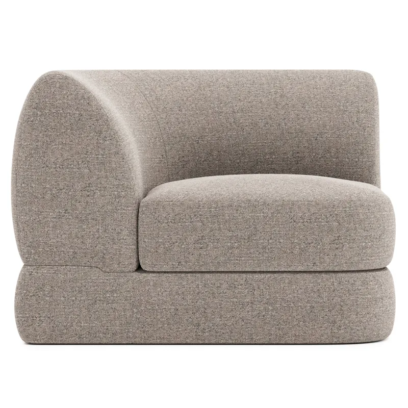 Sylvio Fabric Corner Chair