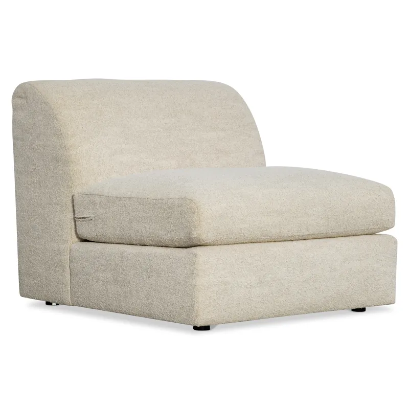 St. Tropez Fabric Armless Chair