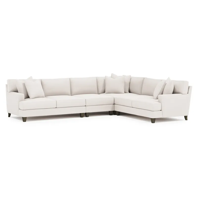 Plush Mila Fabric Sectional
