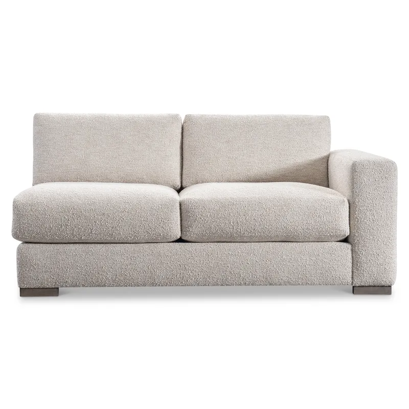 Drew Fabric Right Arm Loveseat