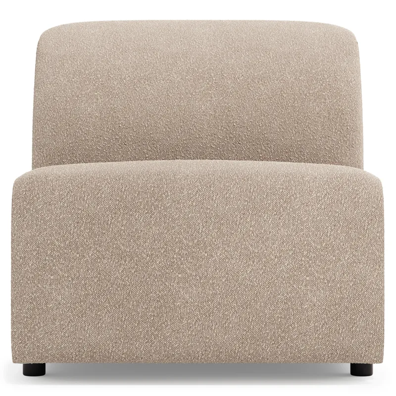 Alta Fabric Armless Chair
