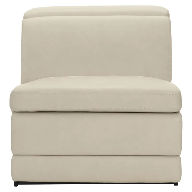 Lioni Leather Armless Power Motion Chair