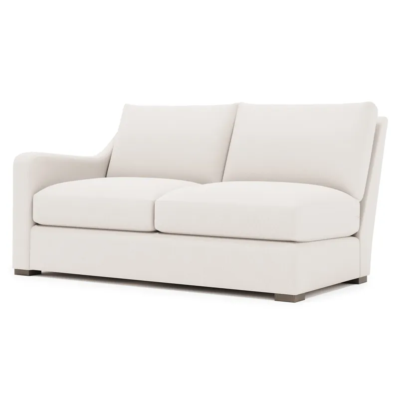 Ventura Fabric Left Arm Loveseat