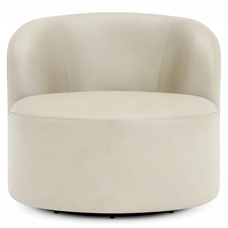 Swivel Chair Program Elle Leather Swivel Chair