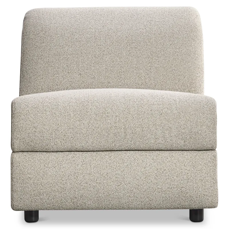 Avignon Fabric Armless Chair