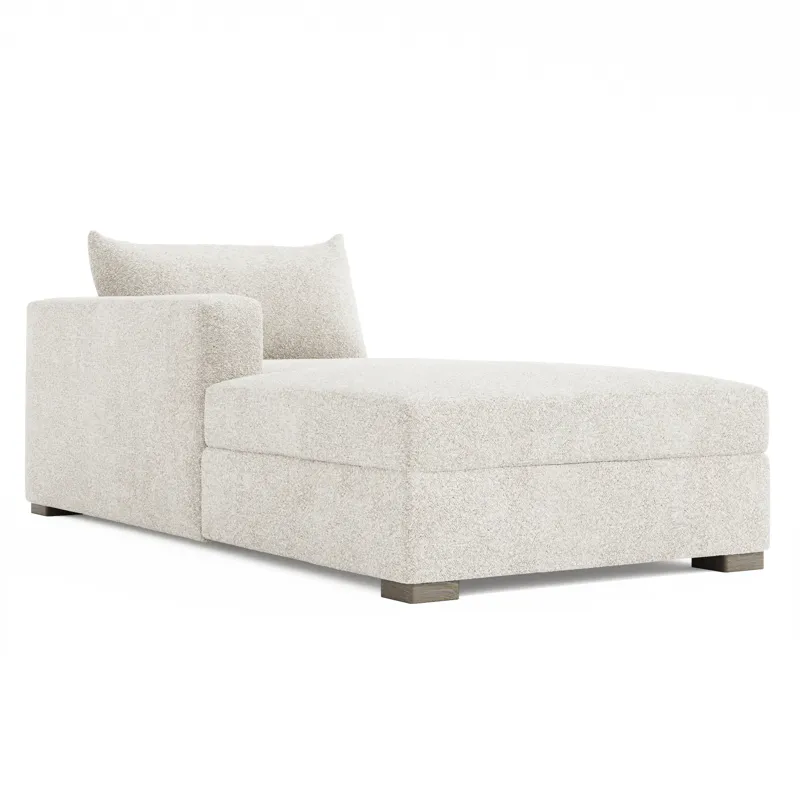 Helena Fabric Left Arm Chaise