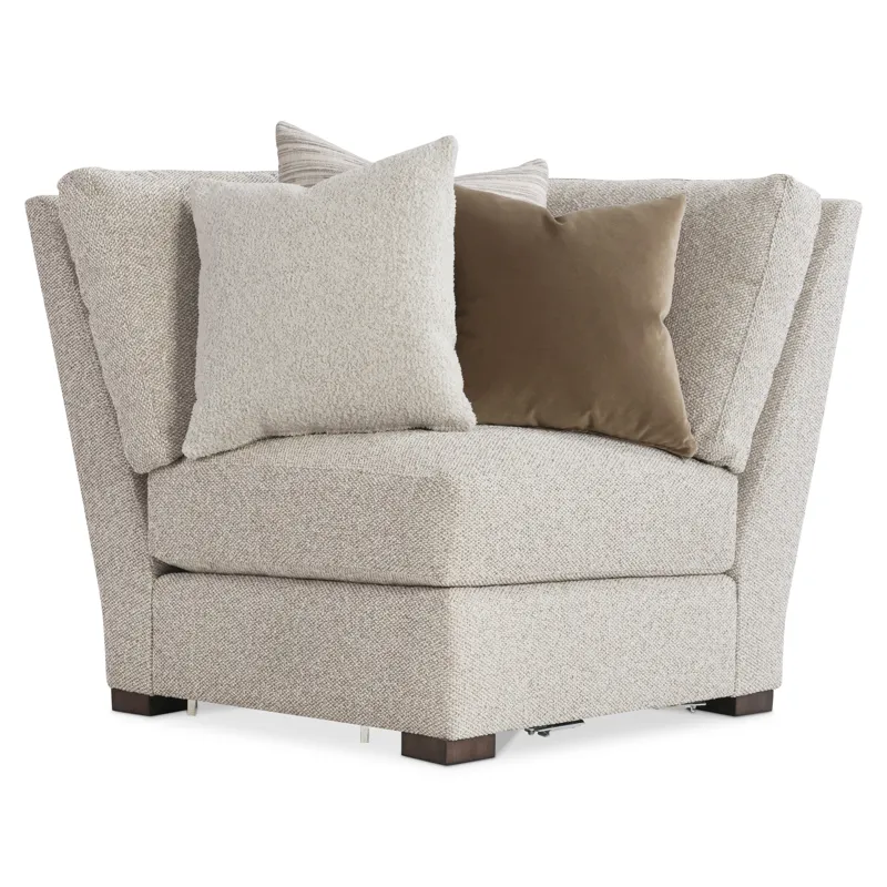 Plush Ventura Fabric Corner Chair