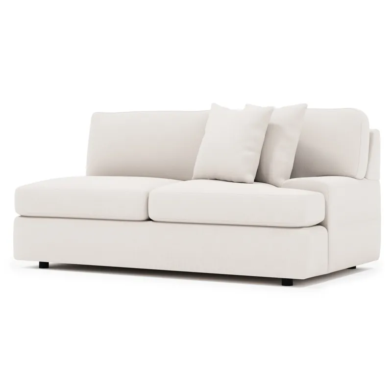 Serena Fabric Right Arm Loveseat
