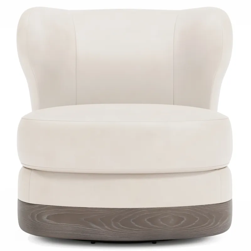 Beck Leather Swivel Chair