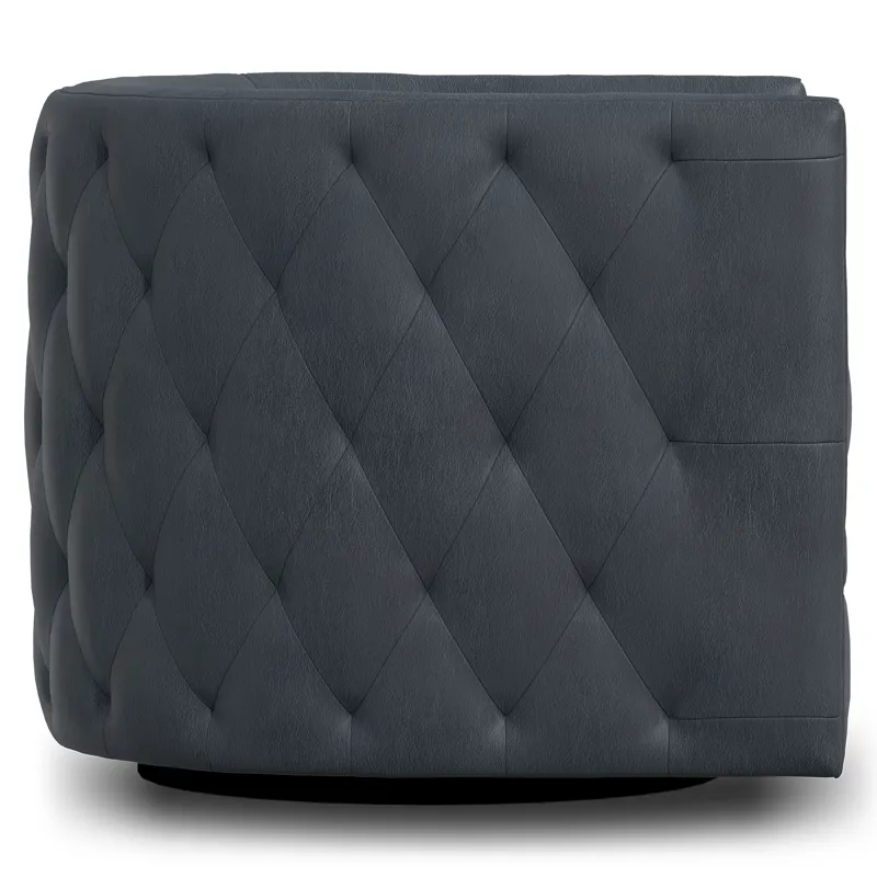 Palazzo Leather Swivel Chair