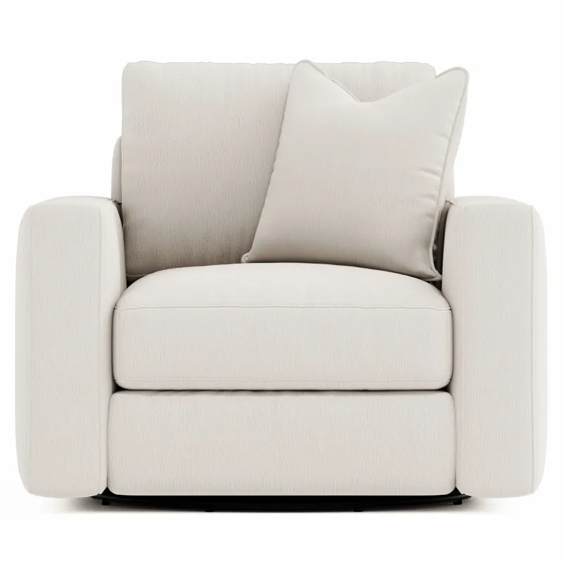 Plush Dawkins Fabric Swivel Chair