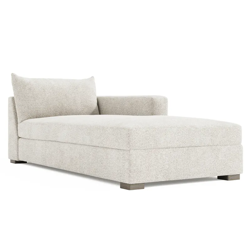 Helena Fabric Right Arm Chaise