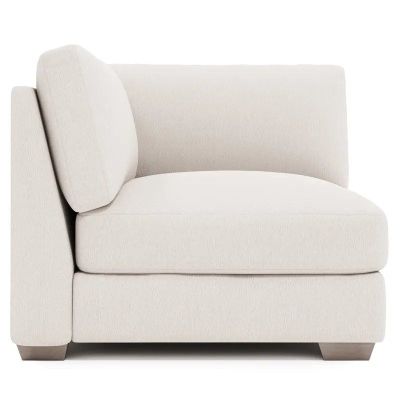 Plush Dawkins Fabric Corner Chair