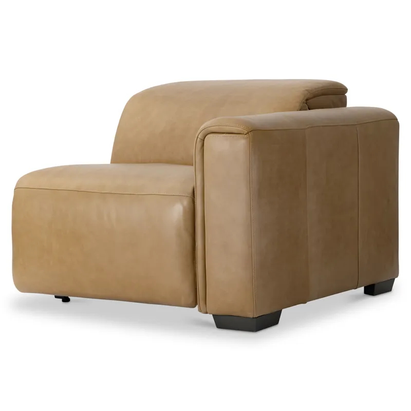 Billings Leather Right Arm Power Motion Chair