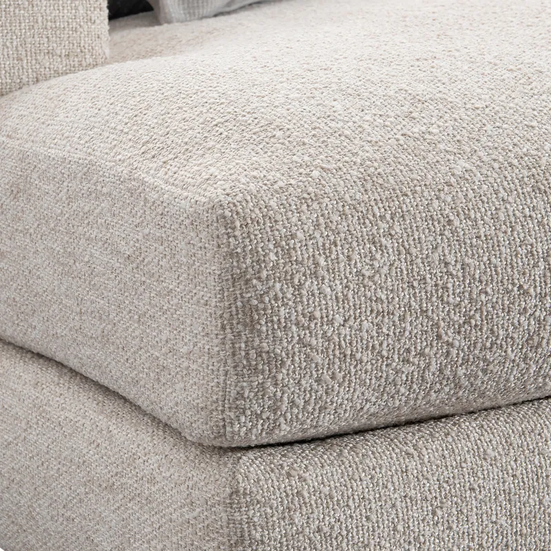 Drew Fabric Left Arm Chaise