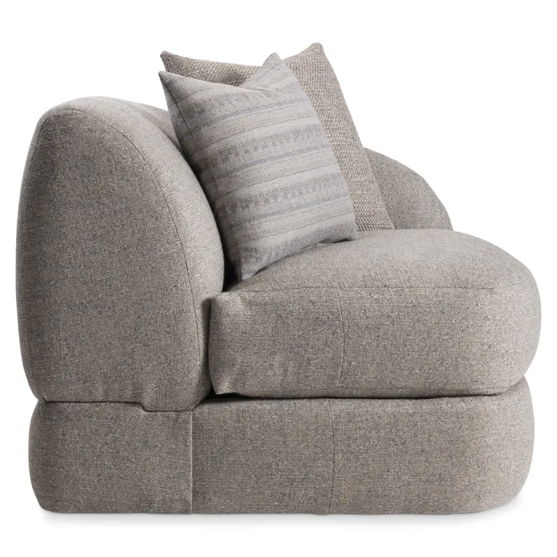 Sylvio Fabric Right Arm Chair
