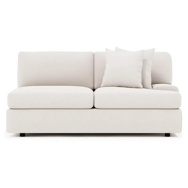 Serena Fabric Right Arm Loveseat
