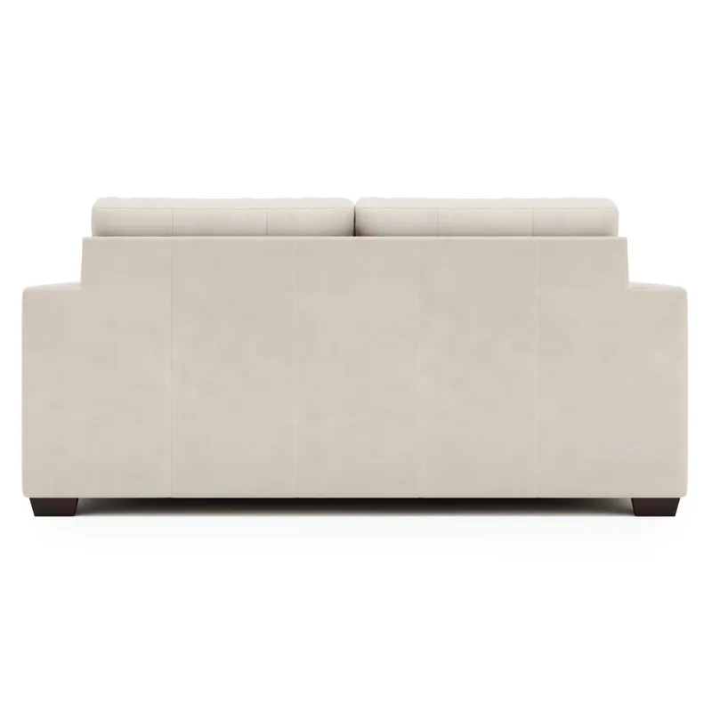 Dawkins Leather Loveseat