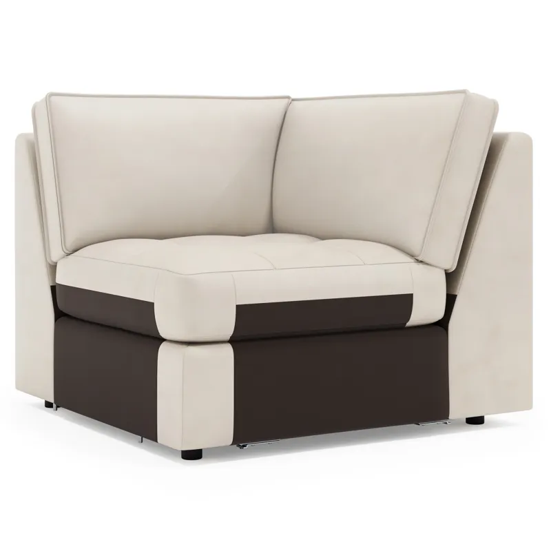Nest Leather Corner Chair