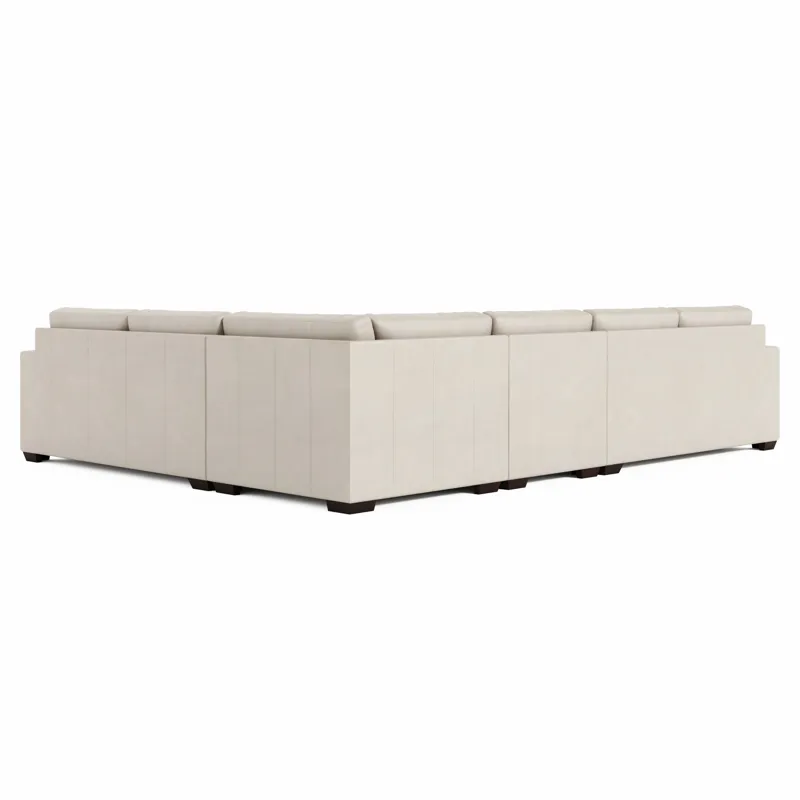 Dawkins Leather Sectional