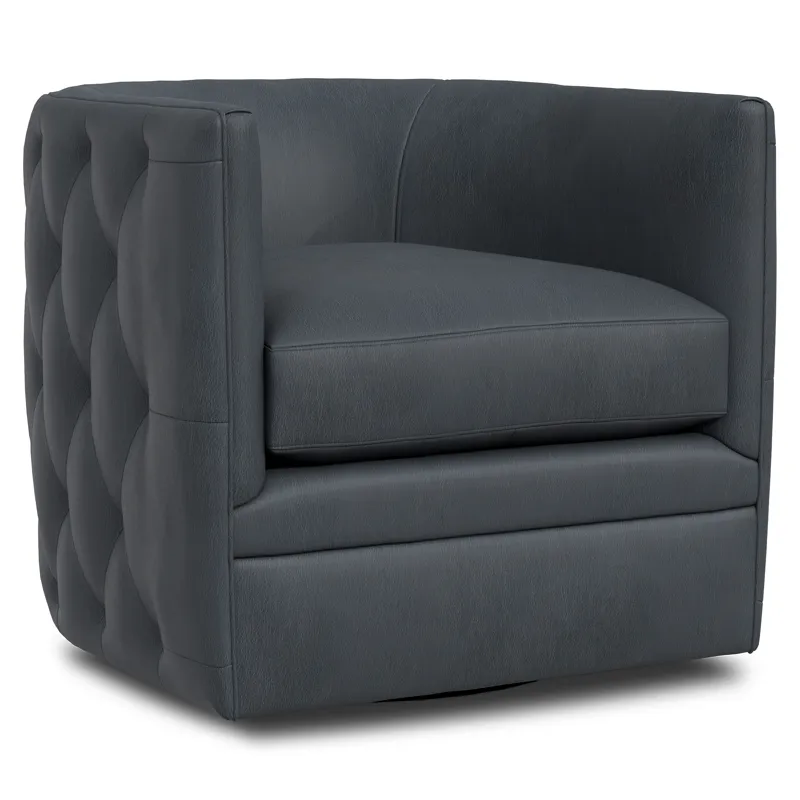 Palazzo Leather Swivel Chair